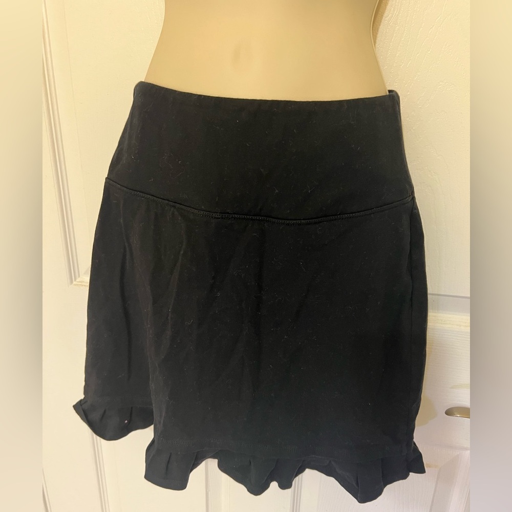 Black Women's Skirt with shorts